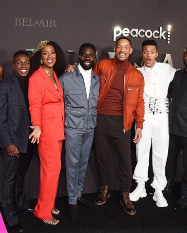 Simone Joy Jones, Coco Jones, Will Smith, Jabari Banks
'Bel-Air' TV Show premiere, Los Angeles, California, USA - 09 Feb 2022
