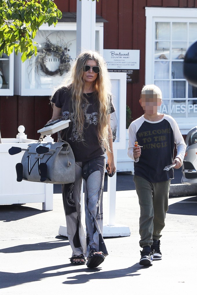 Fergie & Son Axl