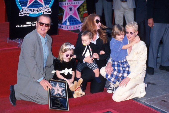 Jack Nicholson Gets His Star On The Hollywood Walk Of Fame