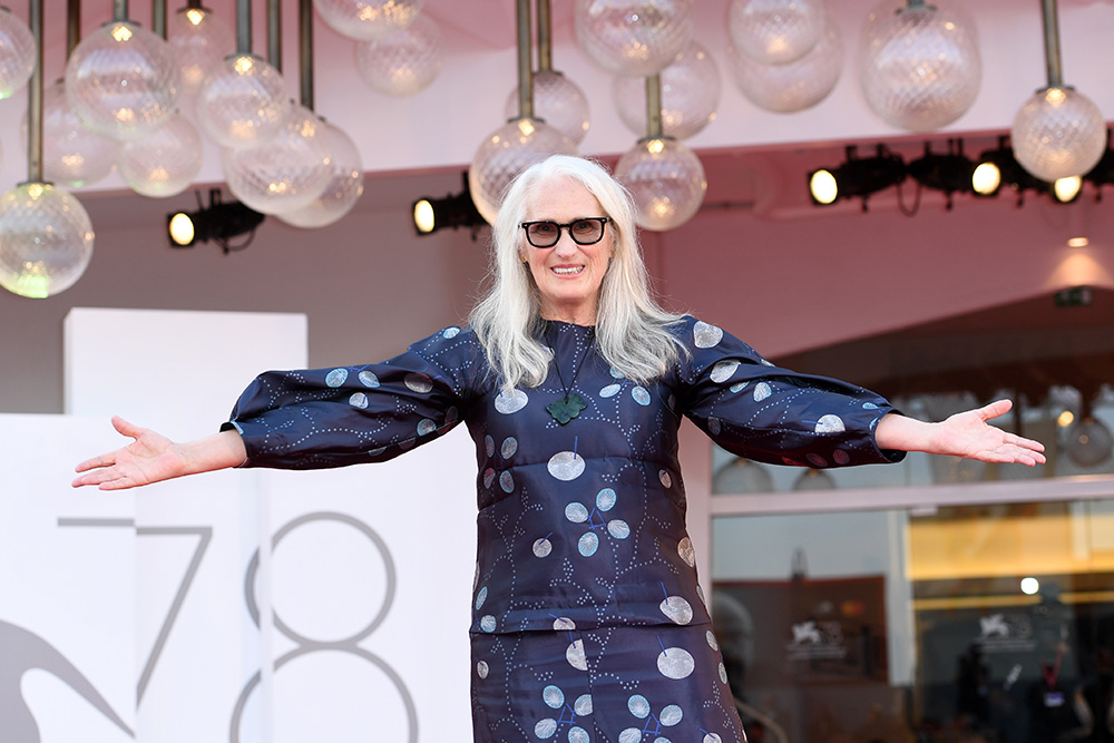 * Austria, Denmark, Finland, France, Norway, Sweden, Switzerland and The Netherlands OUT! *
Mandatory Credit: Photo by Maria Laura Antonelli/Shutterstock (12440243ap)
Jane Campion
Closing Ceremony, 78th Venice International Film Festival, Italy - 11 Sep 2021