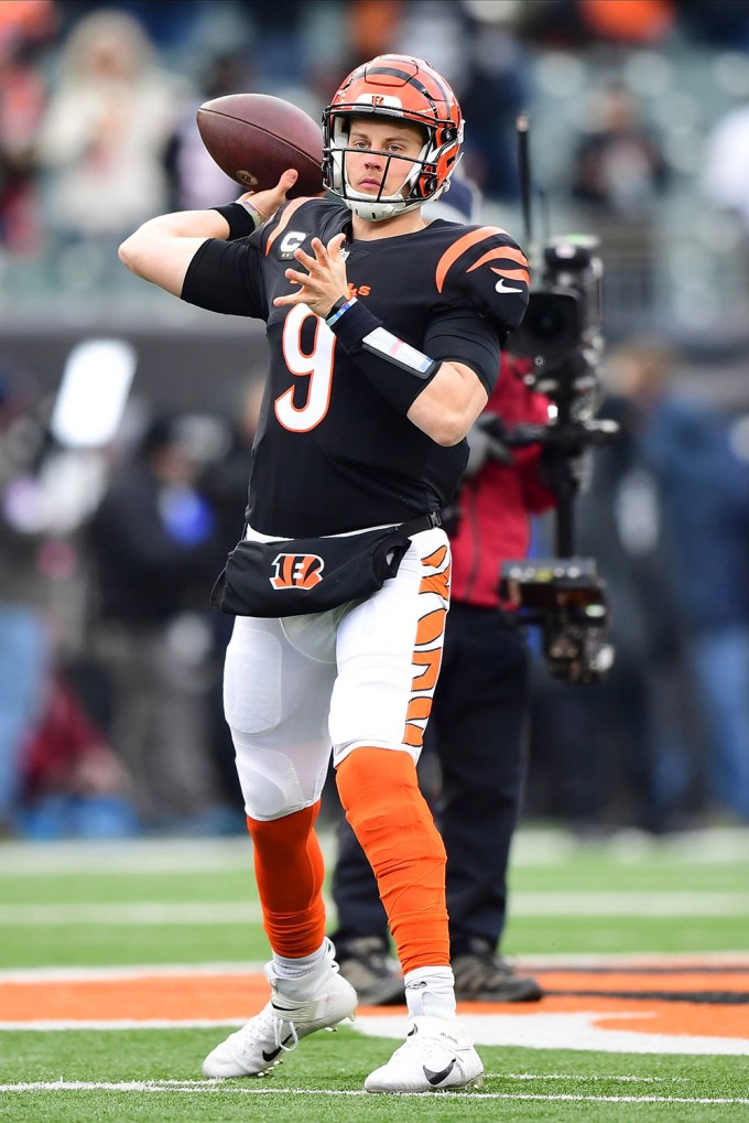 Joe Burrow On The Field