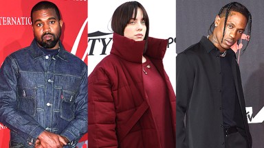Kanye West, Billie Eilish, Travis Scott