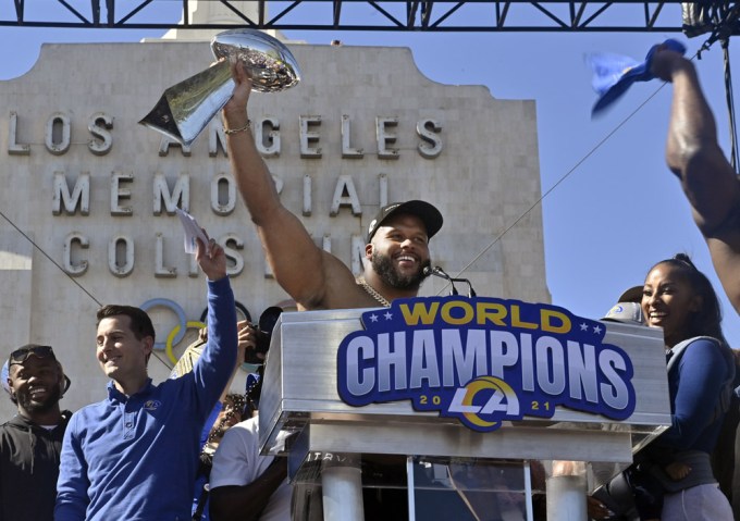 Rams Parade, Los Angeles, California, United States – 16 Feb 2022