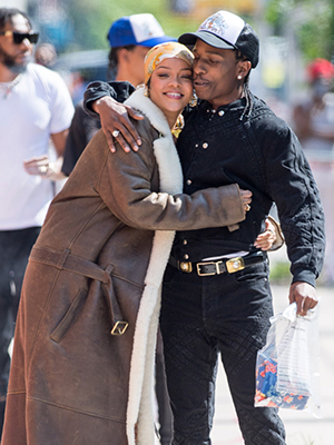 Rihanna and A$AP Rocky