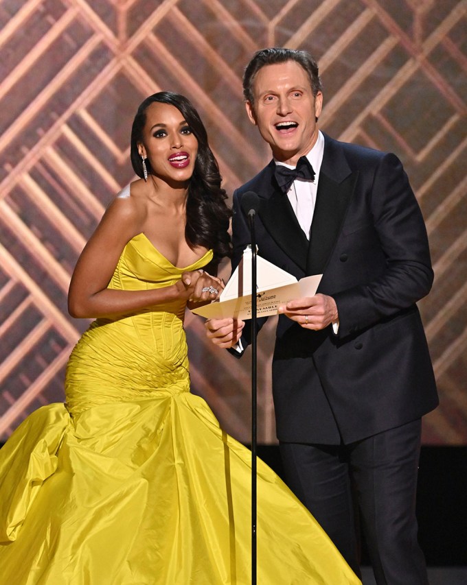 Kerry Washingtonand Tony Goldwyn