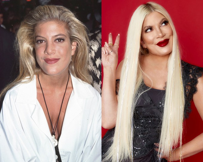 Tori Spelling: Then & Now