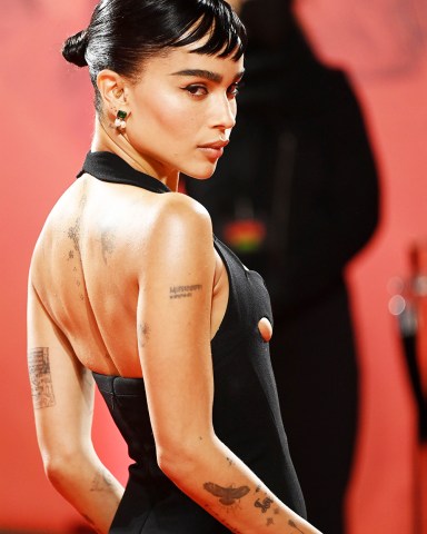 Zoe Kravitz
'The Batman' film premiere, London, UK - 23 Feb 2022