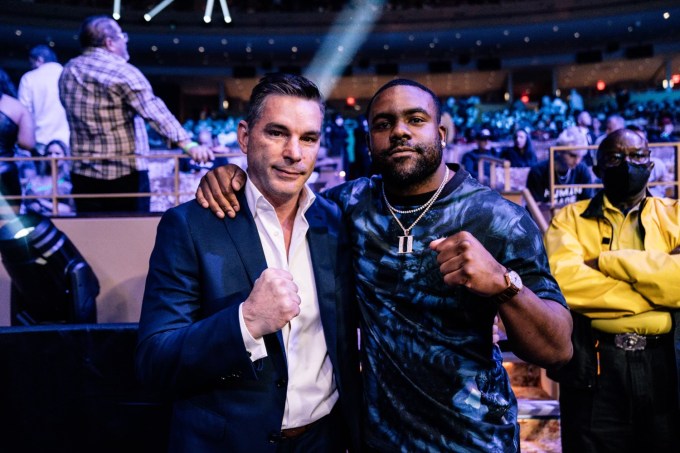 Mark Ingram Attends Knucklemania II