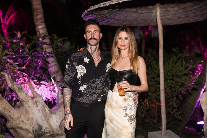 Adam Levine and Behati Prinsloo