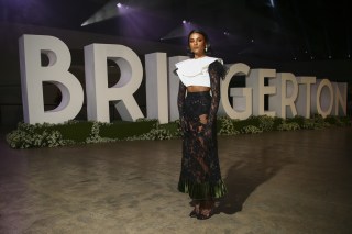 Simone Ashley poses for photographers upon arrival at the World premiere of season 2 of the television series 'Bridgerton' in London
Bafta Film Awards 2022 Awards Dinner, London, United Kingdom - 22 Mar 2022