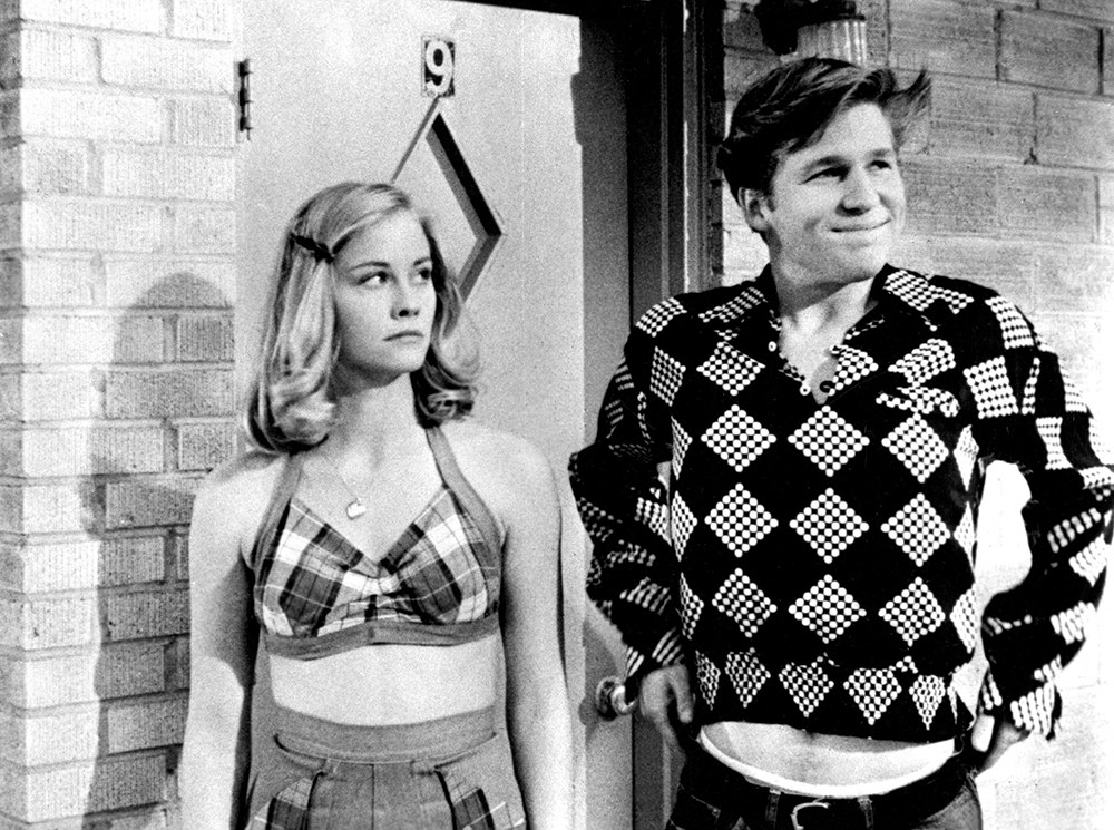 THE LAST PICTURE SHOW, Cybill Shepherd, Jeff Bridges, 1971