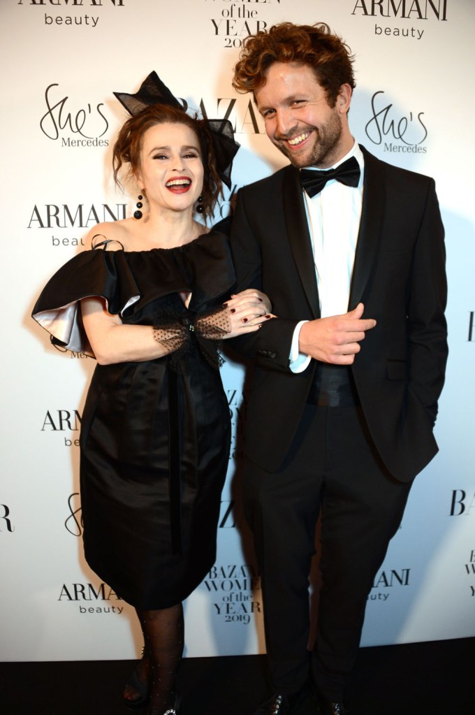 Helena Bonham Carter & Rye Dag Holmboe At The Women Of The Year Awards