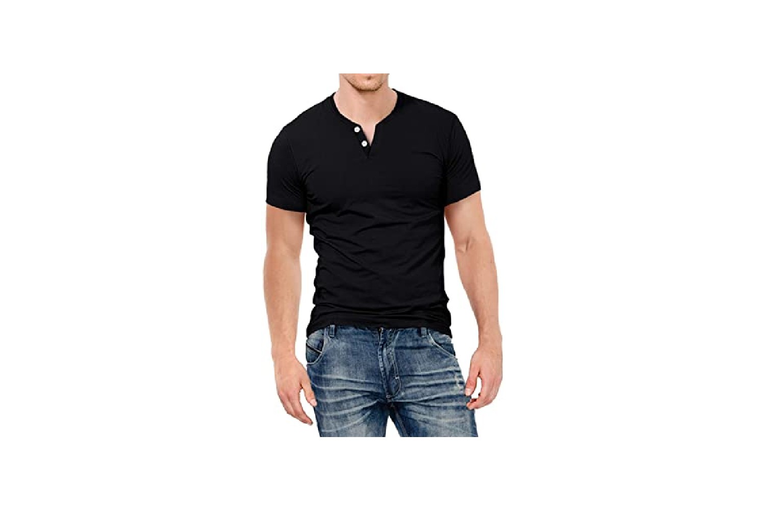 mens short sleeve henley reviews