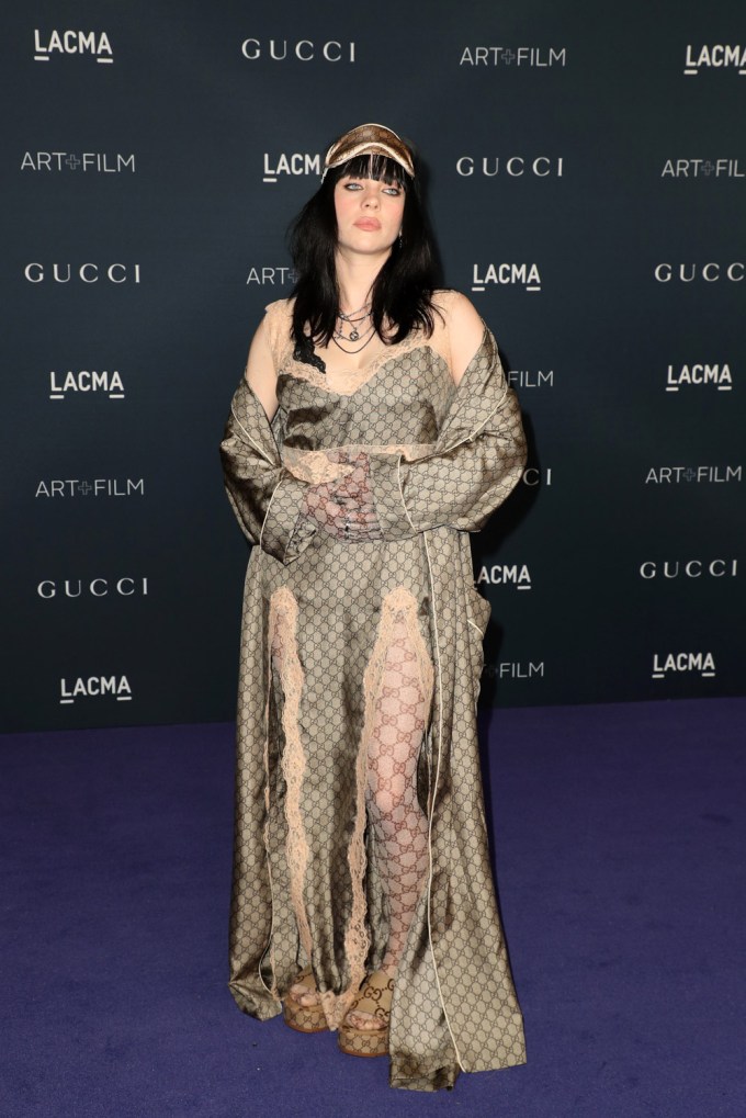 Billie Eilish in Gucci