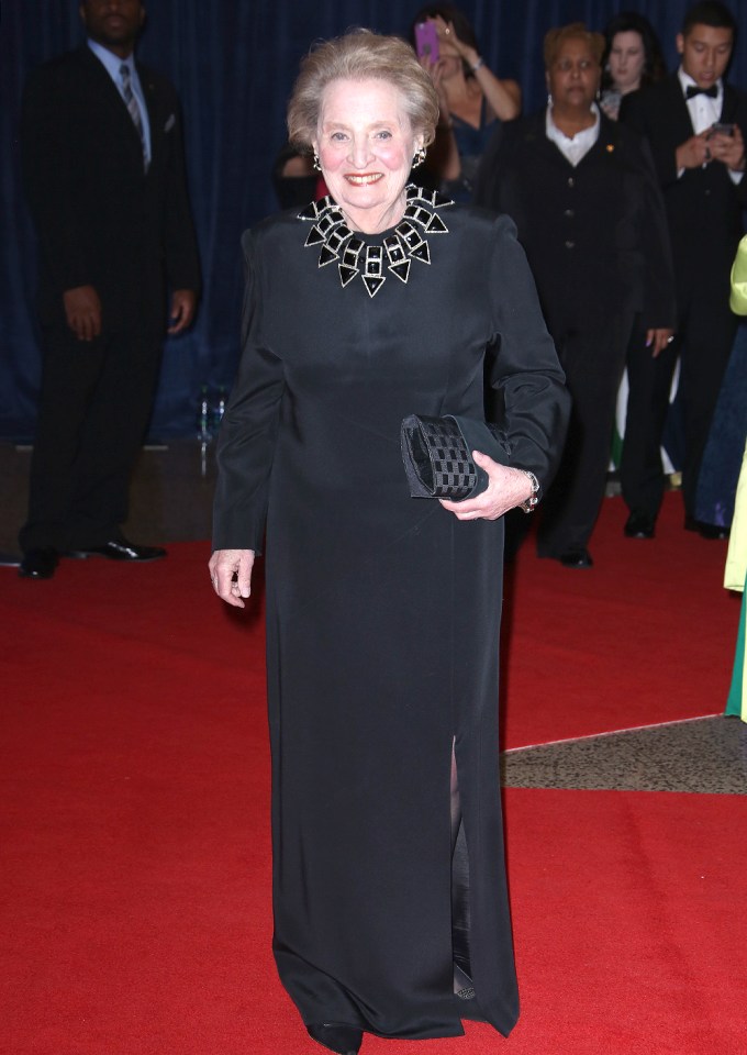 Madeleine Albright At The White House Correspondent’s Dinner