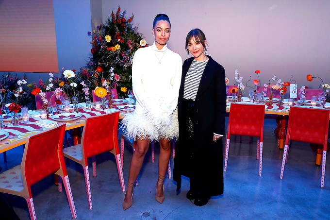 Rashida Jones and Aurora James