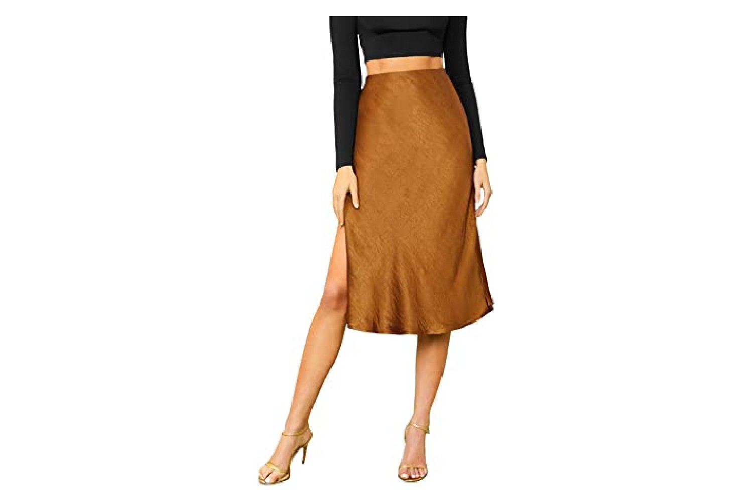 satin skirt reviews