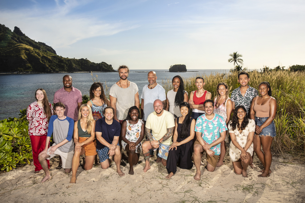 SURVIVOR announced today the 18 new castaways who will compete against each other on SURVIVOR when the Emmy Award-winning series returns for its 42nd season with a two-hour premiere, Wednesday, March 9 (8:00-10:00 PM, ET/PT) on the CBS Television Network. The series is also available to stream live and on demand on the CBS app and Paramount+*. Pictured Top Left to Right: Lydia Meredith, Rocksroy Bailey, Marya Sherron, Jonathan Young, Mike Turner, Drea Wheeler, Romeo Escobar, Lindsay Dolashewich, Hai Giang, and Chanelle Howell. Pictured Bottom Left to Right: Zach Wurtenberger, Tori Meehan, Daniel Strunk, Maryanne Oketch, Jackson Fox, Jenny Kim, Omar Zaheer, and Swati Goel. Photo: Robert Voets/CBS Entertainment  2021 CBS Broadcasting, Inc. All Rights Reserved.