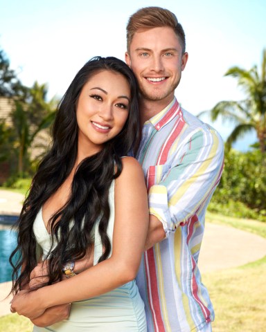 TEMPTATION ISLAND -- Season:4 -- Pictured: (l-r) Iris Jardiel, Luke Wechselberger -- (Photo by: Patrick Ecclesine/USA Network)