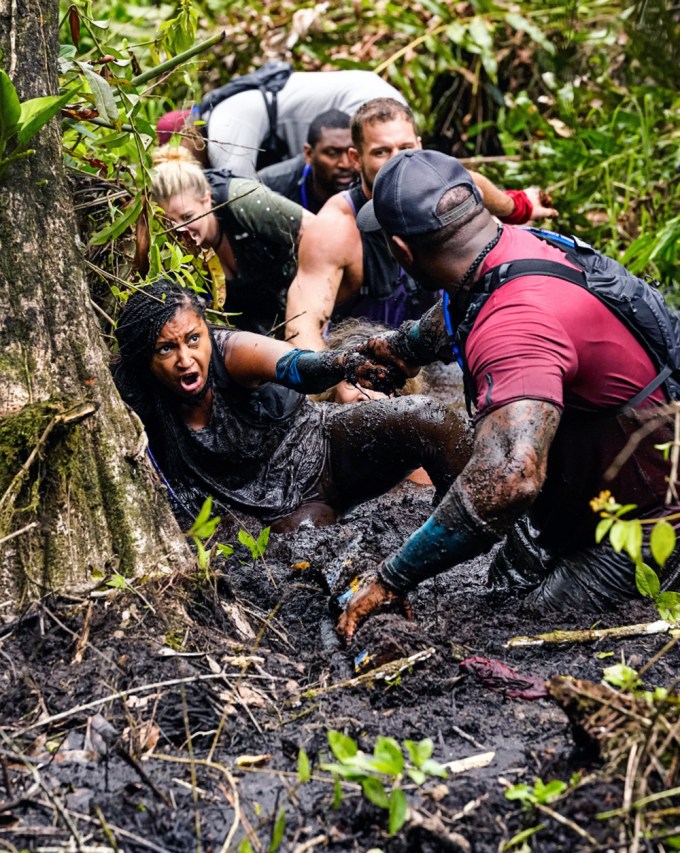 Ray Lewis Helps Eboni K. Williams