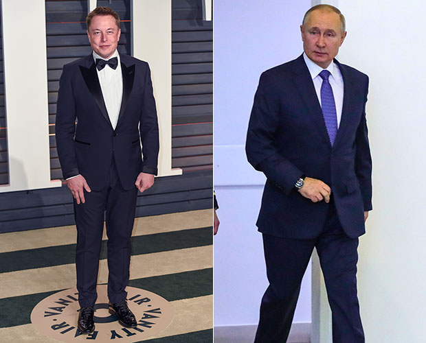 Elon Musk & Vladimir Putin