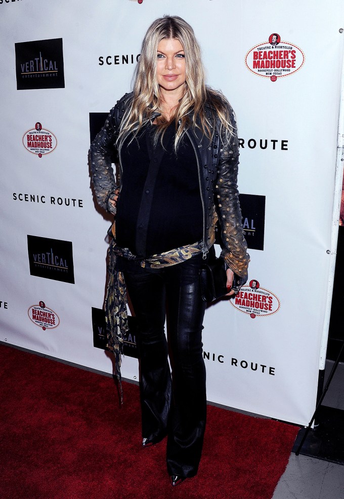 Fergie at ‘Scenic Route’ Premiere in 2013