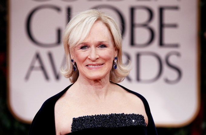 Glenn Close At The 2012 Golden Globes