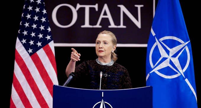 Hillary Clinton Addresses NATO