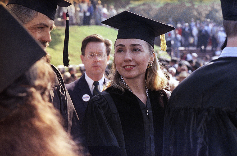 Hillary Clinton receives honorary do illary Rodham Clinton Honorary Doctor, Conway, USA