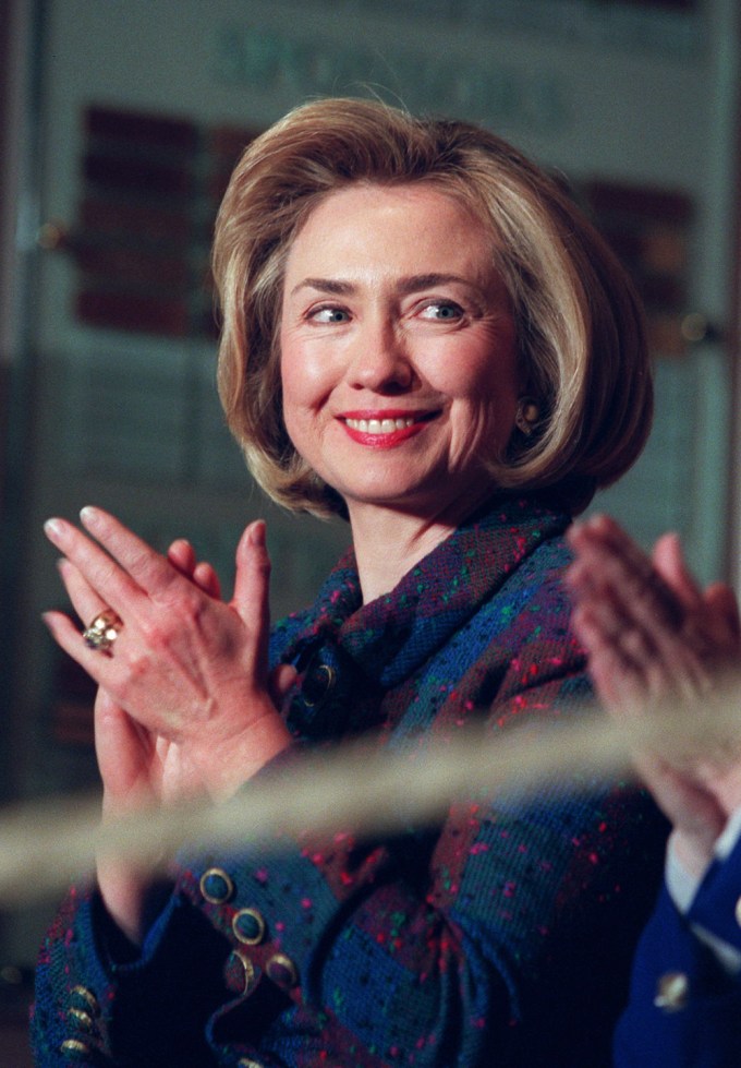 Hillary Clinton at the National Museum of Women in the Arts