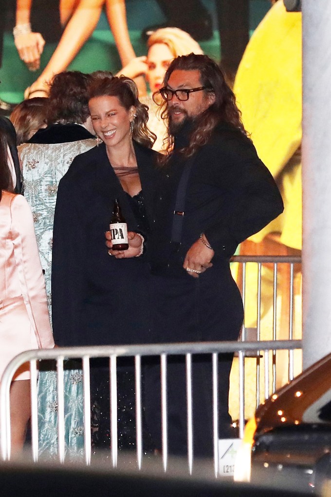 Jason Momoa and Kate Beckinsale