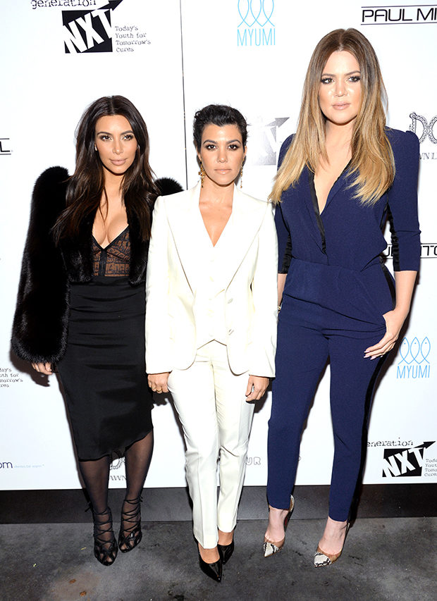 Kim, Kourtney, and Khloe Kardashian