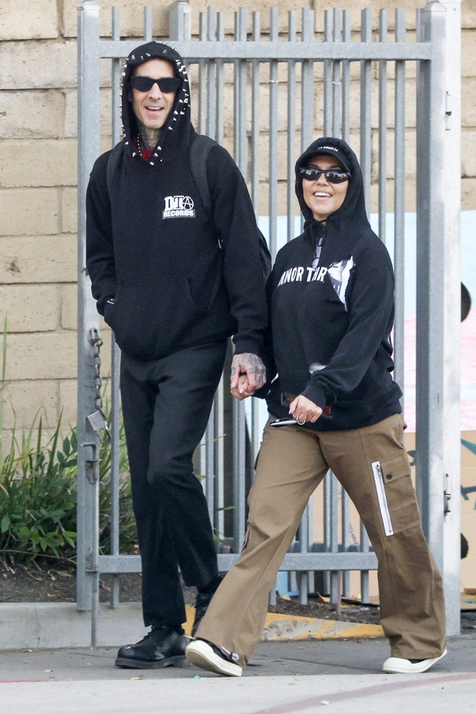 Kourtney & Travis Bundle Up