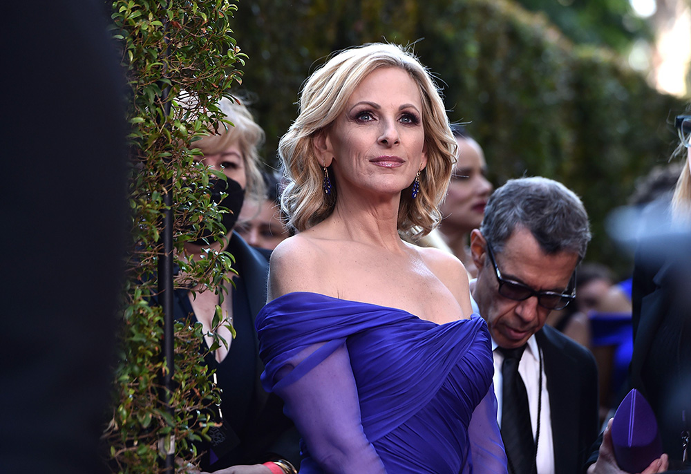 Marlee Matlin arrives at the 27th annual Critics Choice Awards, at the Fairmont Century Plaza Hotel in Los Angeles
27th Annual Critics Choice Awards - Arrivals, Los Angeles, United States - 13 Mar 2022