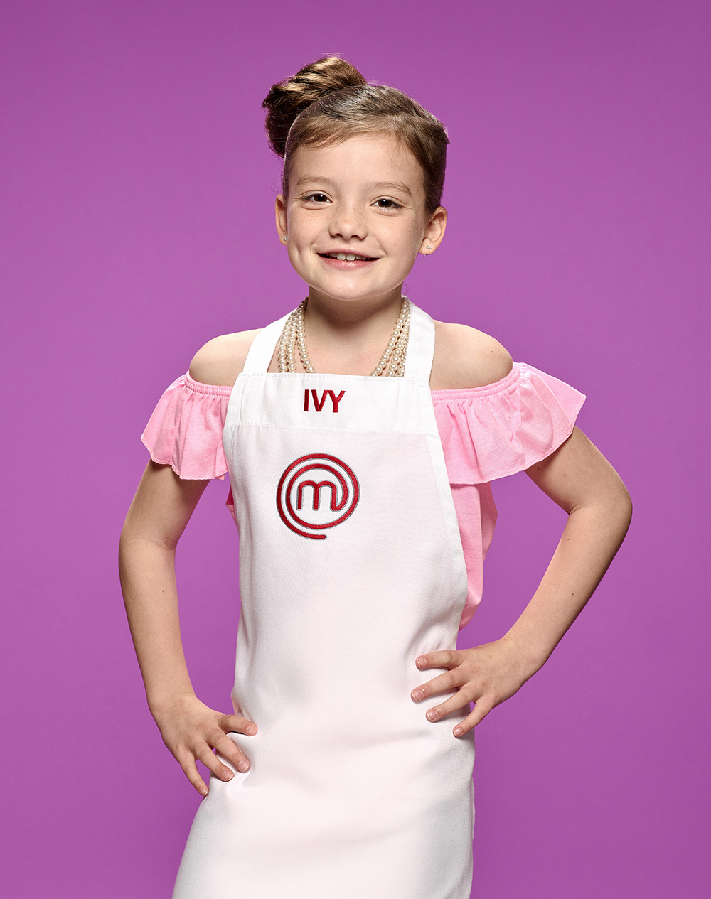 MASTERCHEF JUNIOR: Ivy. Hometown: Darien, CT. © 2022 FOX Media LLC. CR: Michael Becker / FOX.