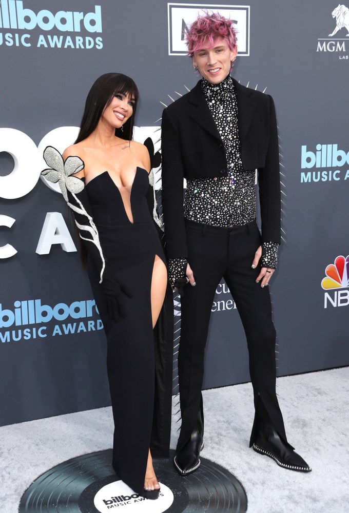 Megan Fox and Machine Gun Kelly at the 2022 Billboard Music Awards