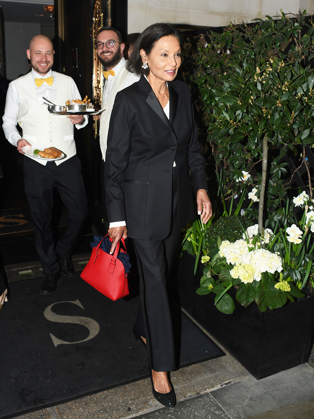 British Actor Michael Caine seen being aided out of Scotts restaurant in Mayfair following his operation. Michael Caine was joined by his wife Shakira Caine as the pair enjoyed a dinner date in the capital. Michael 89, was seen waving goodbye to photographers as he left the eatery following his dinner.Pictured: Shakira CaineRef: SPL5300517 310322 NON-EXCLUSIVEPicture by: SplashNews.comSplash News and PicturesUSA: +1 310-525-5808London: +44 (0)20 8126 1009Berlin: +49 175 3764 166photodesk@splashnews.comWorld Rights