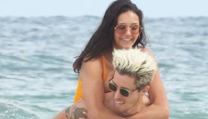 Nina Dobrev, Shaun White