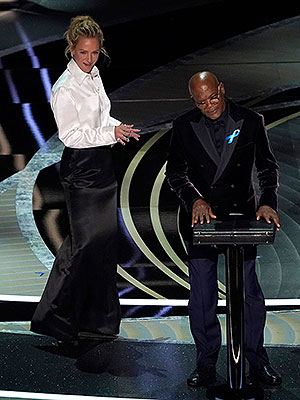 Uma Thurman, Samuel L. Jackson