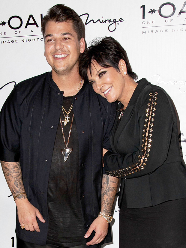 Kris Jenner & Rob Kardashian