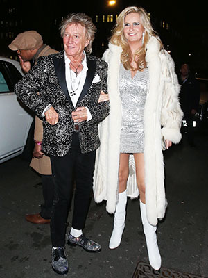 Rod Stewart & Penny Lancaster