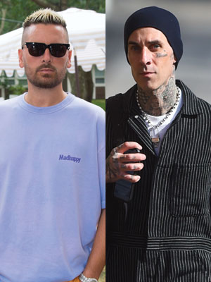 Scott Disick, Travis Barker,