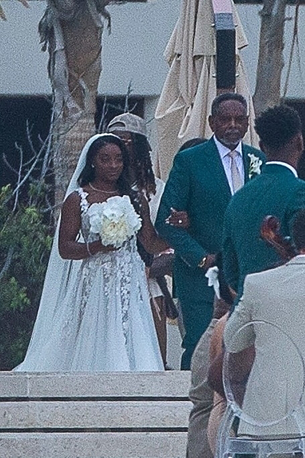 *EXCLUSIVE* Simone Biles and Jonathan Owens tie the knot in Cabo San Lucas