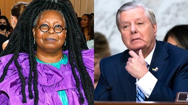 whoopi goldberg, lindsey graham