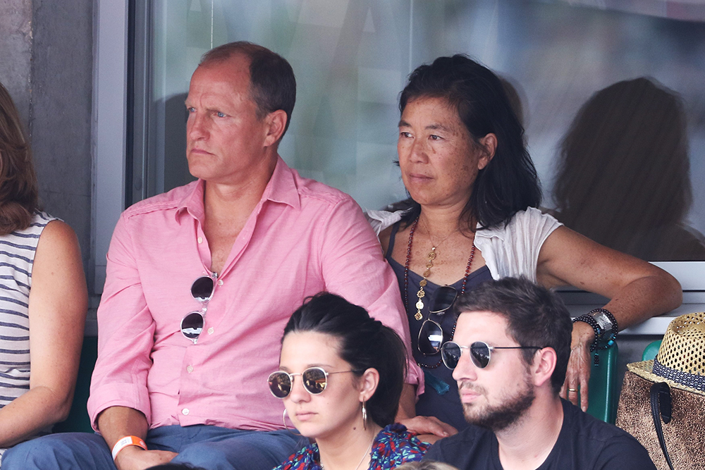 Celebrities at Roland Garros French Open, Paris, France