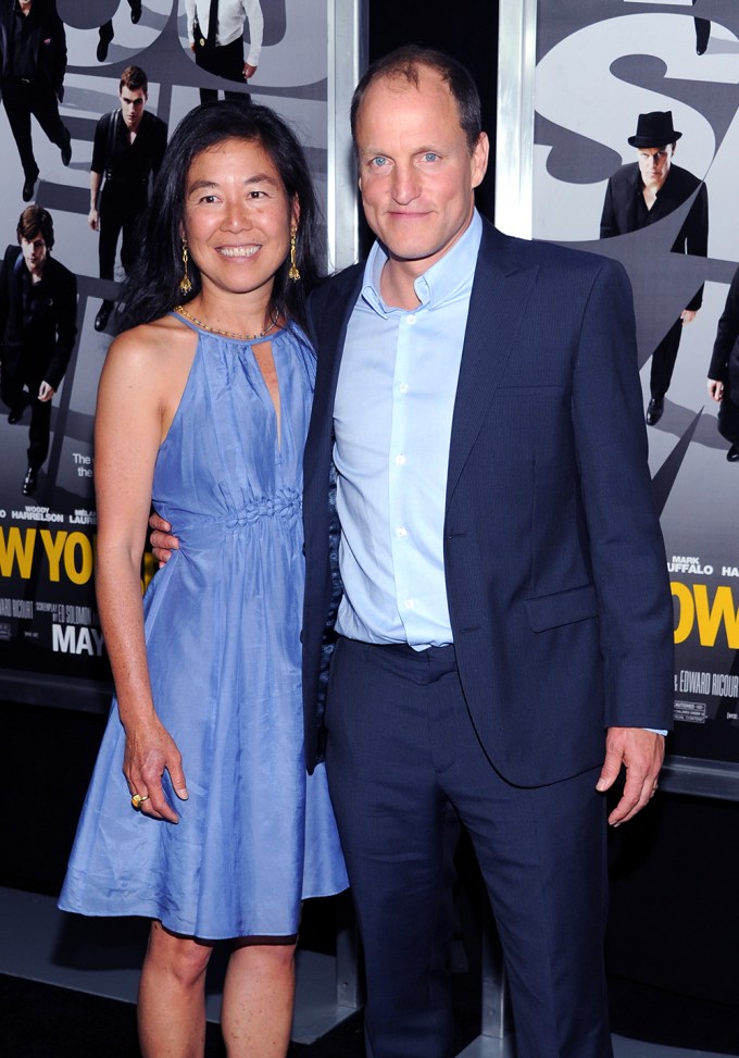 Woody Harrelson & Wife Laura Louie Attend ‘Now You See Me’ Premiere