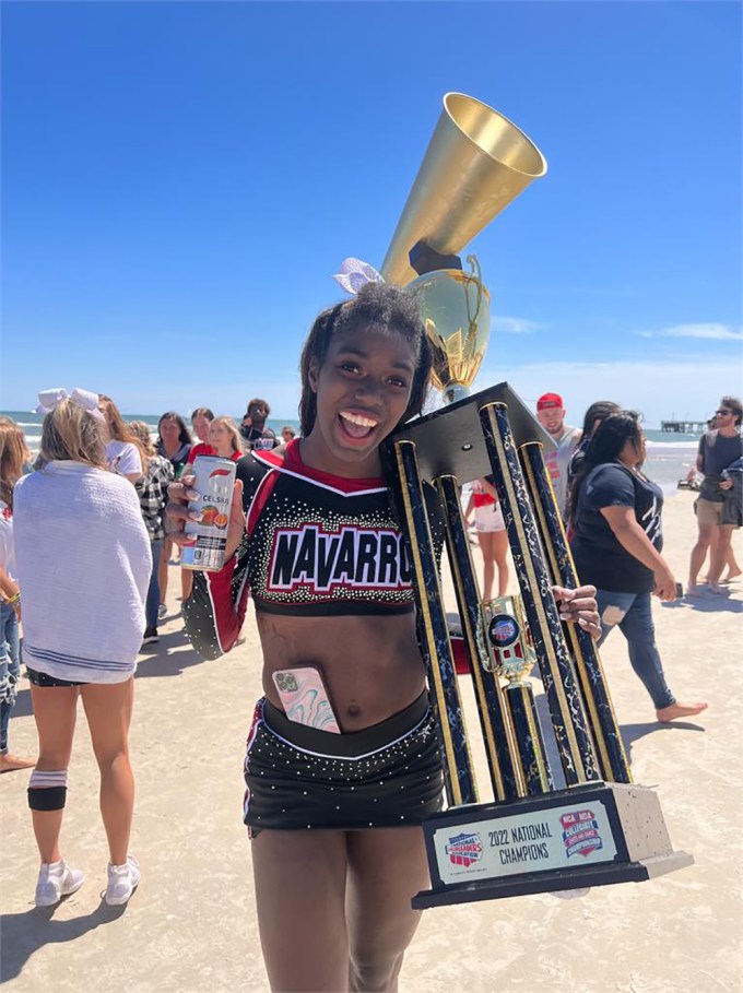 Arielle Lindsey at NCA Championships sponsored by Celusis