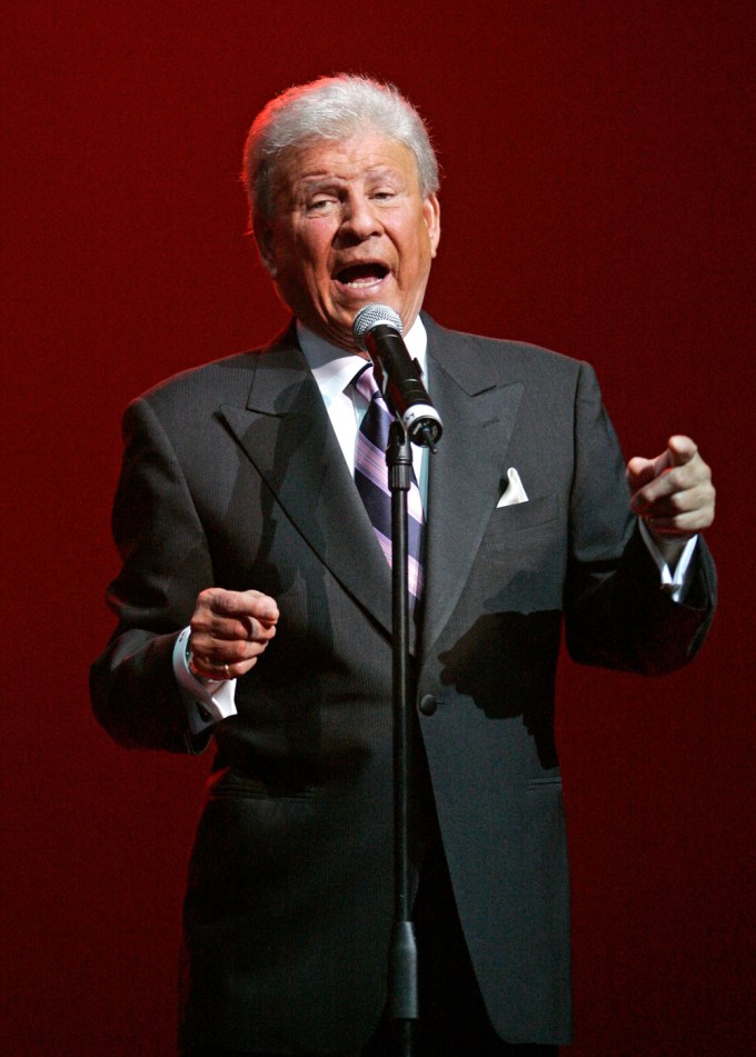 Bobby Rydell performing