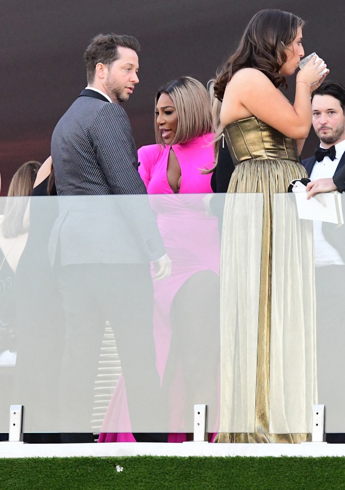 Serena Williams and Alexis Ohanian