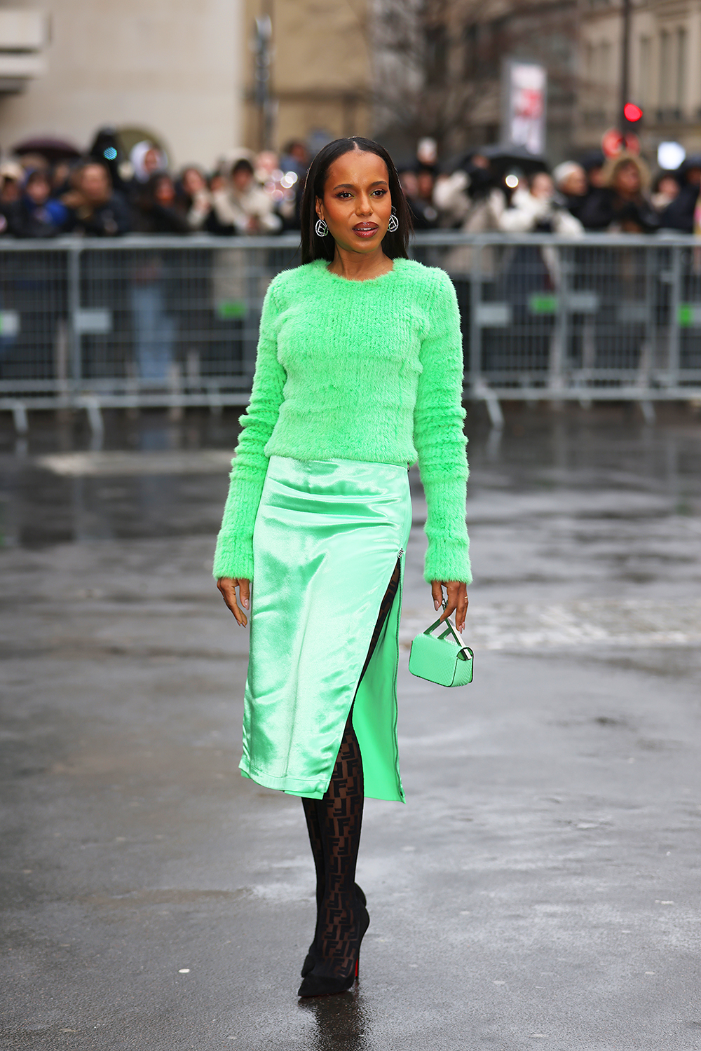 Kerry Washington Fendi PFW Spl